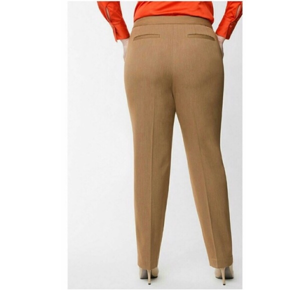 curvy straight leg pants